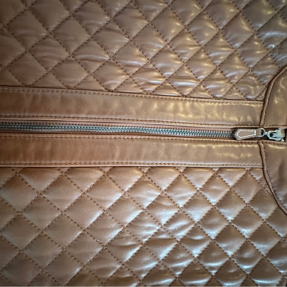 J. McLaughlin Quilted Leather Short Jacket - Picture 11 of 15